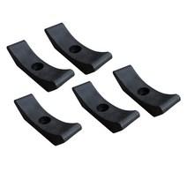 덤벨 랙 덤벨 홀더 아령 괄호 아령 저장 무게 스탠드 (5pcs 팩), 하나, 검은 색