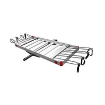 Tow Tuff 토우 터프 TTF-2762ACBR 헤비듀티 2in1 알루미늄 자동차 화물 수화물 캐리어 바이크 히치랙 포함