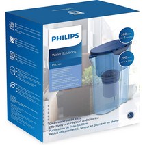 영국 Philips 필립스 물병 피처 워터 저그 필터 블루 AWP2915 3L