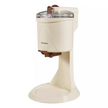 가정용 수제 소프트 젤라또 아이스크림 기계 메이커 제조기 machine icecream, 노란색, 220v, 에게