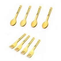 한진옥수수 주니어세트4P/어린이포크/어린이스푼, 포크4p세트