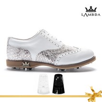 [LAMBDA] 람다 골프화 정품 파이톤 실버 사은품 킬트 증정