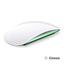 블루투스 무선 마우스 아크 터치 충전식 매직 3 인체 공학적 울트라 얇은 광학 Mause For iPhone Macbook W, 04 Green, 한개옵션1