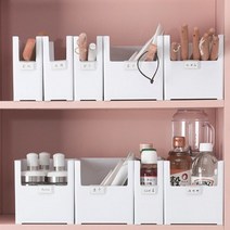 다용도 리빙박스 주방 수납함 식기 냄비 정리함, A-소형