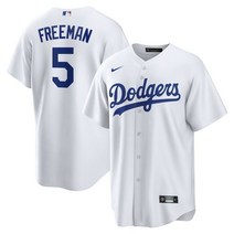 [해외] 나이키 저지 유니폼 MLB 프레디 프리먼 LA 다저스 로드 플레이어 저지 화이트 899728
