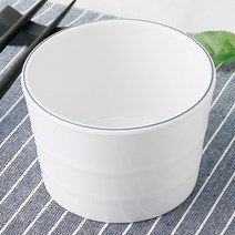 라인 모밀공기 대 멜라민 그릇