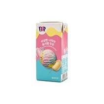 배스킨라빈스 멸균우유 이상한 나라의 솜사탕 190ml X 48팩, 없음