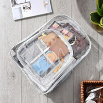 클리어 투명 백팩 그레이 비치백 방수 가방