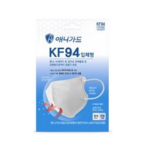 애니가드 데일리 KF94 황사방역마스크 (화이트/대형) 1개 입체형 새부리형 국산일회용마스크 의약외품
