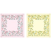 (C)영화) 빅사이즈 등산용 손수건(II), 줄꽃-핑크