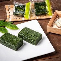 정선 수리취떡 밥알인절미 32개입 1.9kg [각절포장]