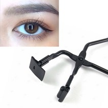 부분뷰러 속눈썹 무쌍 언더 아래속눈썹뷰러 블랙, 실버