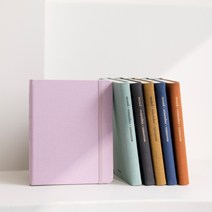 TCE983863기억보관함 라인 스몰 와이드 라인노트 필기 연습장, 05 다크 그레이