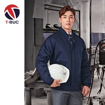 티뷰크 작업복상의 TB-38 근무복 패딩점퍼 추동복, XL