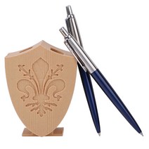 파카 new조터 볼펜 샤프 세트 각인1+1 블랙 블루 스텐레스, 각인(1+1)조터볼펜샤프세트_블루