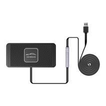X XR 용 범용 usb qi 무선 자동차 빠른 충전기 대시 보드 충전 도크 패드