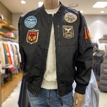 지프 세미오버핏 밀리터리 항공점퍼