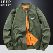 과잠 야구잠바 단체야구점퍼 항공점퍼 커플 공용 지프JEEP 남성 중년 마켓제이씨