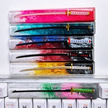 기계식 키보드 커스텀 6.25u 스페이스바 레진키캡, 분홍, 레진