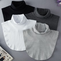 1+1 하이엔드 페이크카라 목폴라 공갈목티 넥카라, 쿠팡 본상품선택