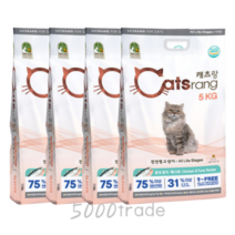 캐츠랑 캣츠랑 전연령 고양이 닭 참치 사료 5kg x 4개, 캐츠랑 전연령 5kg 4개