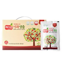 해가준 리얼 예산 사과즙 110ml x 30p, 1개, 3300ml