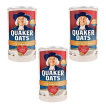 퀘이커 홀 그레인 오트 올드 패션드, 1.19kg, 3개