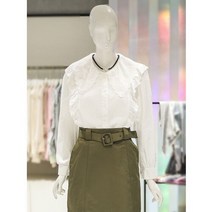 에이비에프지 나비카라프릴블라우스 AAX1HB41C