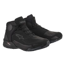 알파인스타스 남성용 CR-X Drystar 오토바이 신발, Black/Black, 10.5