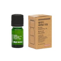 [무인양품] MUJI 무지 휴식시간 블렌드 에센셜 오일 10ml, 휴식시간 8809765602595