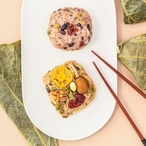 로컬푸드로 만든 영양 찰밥 연잎밥 120g x 4팩, 영양찰밥130g x4팩