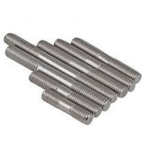 스터드용접기 1pcs m10 304 스테인레스 스틸 나사 양방향 치아 스터드 스크류로드 기계 볼트 30mm-110mm 길, 04 M10x45mm