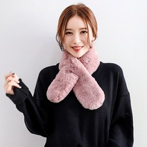 [퍼베이드] 페이크 퍼 밍크 머플러