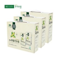 건국유업 건국 무첨가두유, 60개, 190ml