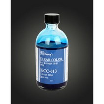 쿵스 도료 GCC-013 클리어컬러 오션블루 80ml