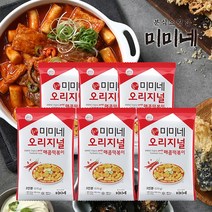 [미미네] 오리지널 매콤떡볶이 570g x 6봉 (총18인분)