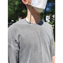 노블린 써지컬 서지컬 스틸 남자 남성 사슬 체인 마스크 스트랩 고리 걸이