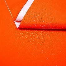 행복바느질 화이트폼 방수원단 방수천 무지 19색, 114-오렌지