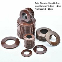20Pcs 60Si2MnA Belleville 압축 스프링 와셔 디스크 스프링 외경, 22.5 x 11.2 x 1.25mm