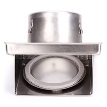 벽환기 덕트 커버 100mm 추출물 밸브 그릴 배출구 텀블 건조기 파이프/호스, 한개옵션0