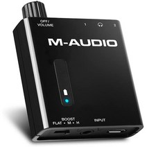 일본직발송 2. M-AUDIO 소형 휴대용 헤드폰 앰프 2 출력 2 단계 부스트 BASS TRAVELER B00X67G77O, One Size_One Color, One Color, 상세 설명 참조0