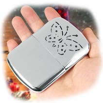 지포형 메탈실버 손난로(10cm)_0114EA, 1, 본상품선택