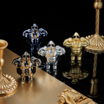 헤카테 프리미엄 머슬매니아 킹콩 차량용 방향제, 딥블루, 화이트머스크, 1개