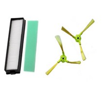 호환 필터 메인 브러시 사이드 브러시 hepa lg hom-bot vr6260lvm vr6462lvm vsr8600rr vsr6600ob 로봇 진공 청소기 부품 액세서리, 다크 카키