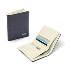 비피엘 캔버스 패브릭 남자 학생 반지갑