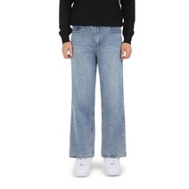 남성용 데일리 편한 베를린 스판 속밴딩 일자 루즈 남자청바지 E08K6_pj4338