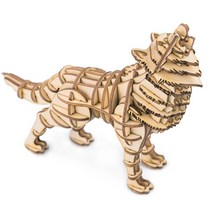 [영문판] 로보타임 ROBOTIME DIY wooden TG207 Wolf 늑대