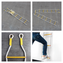 C2L 피난 비상 탈출 줄 로프 형 사다리 5M 피난사다리 로프사다리 로프형사다리 비상탈출사다리 줄사다리