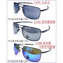 오클리 4124 게이지 8 선글라스, 1.C-01 그레이