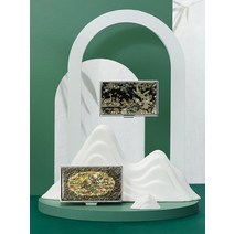 자개보석함 자개함 돌반지보관함 나전칠기 미니 외국인 친구 선물 전통 오리엔탈 실크 컨트리 플라잉 크레인 사슴 회원 카드 인증서 자 수제 명함 홀더 카드 상자, 하늘을 나는 학 + 사슴 무늬